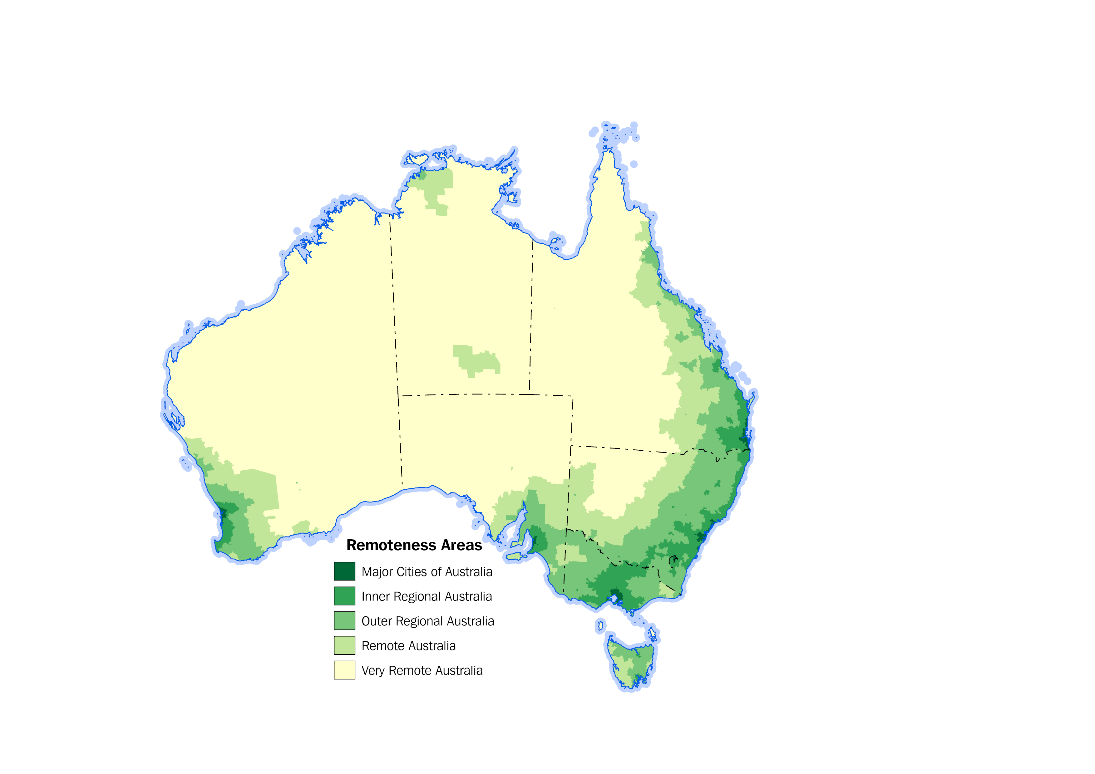 Remoteness Structure Australian Bureau Of Statistics